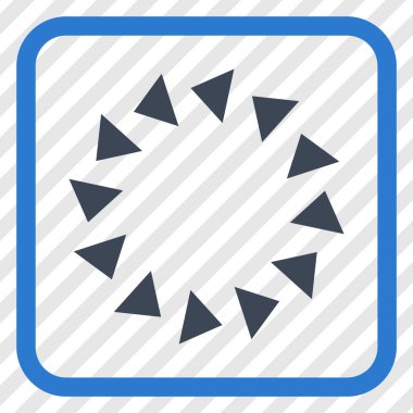 Bir çerçeve içinde CCW vektör simge döndürmek