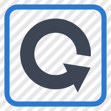 Bir çerçeve içinde CCW vektör simge döndürmek