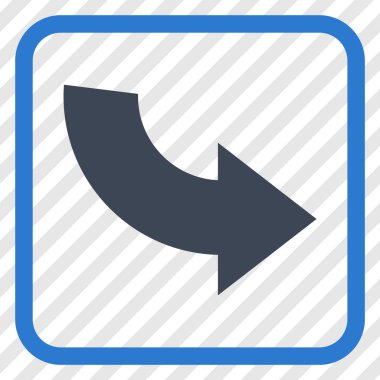 Bir çerçeve içinde CCW vektör simge döndürmek