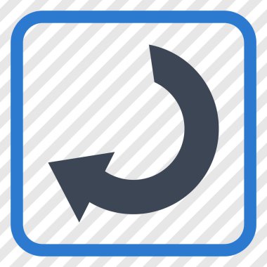 Vektör simgesi bir çerçeve içinde döndürme