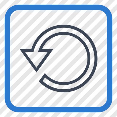 Vektör simgesi bir çerçeve içinde döndürme