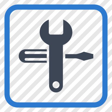 Vektör simgesi bir çerçeve içinde ayarlama