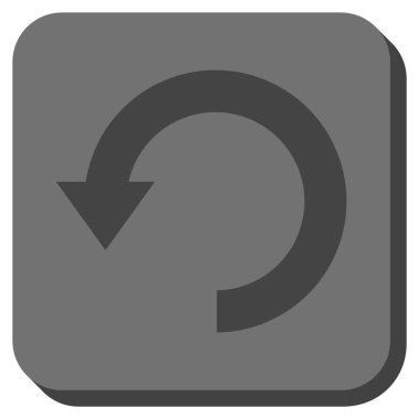 Yuvarlatılmış Kare vektör simgesi Döndür