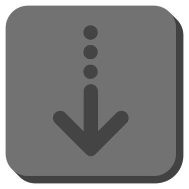 Yuvarlatılmış Kare vektör simgesi gönder