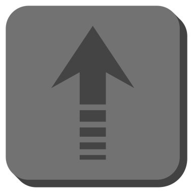 Yuvarlatılmış Kare vektör simge gönder