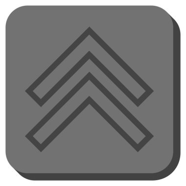 Yuvarlatılmış Kare vektör simge kayması