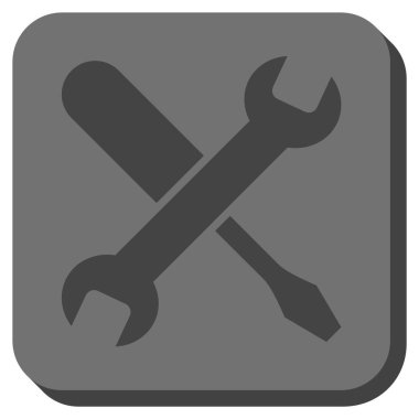 Yuvarlatılmış Kare vektör simge ayarlama