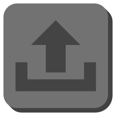 Yuvarlatılmış Kare vektör simge yüklemek