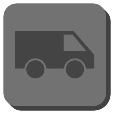 Van yuvarlatılmış kare vektör simgesi