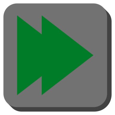 Kare vektör simgesi sağ yuvarlak taşı