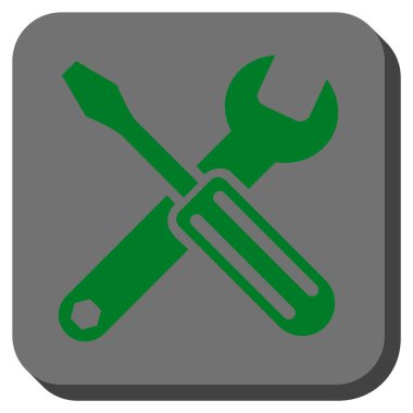 Seçenekleri yuvarlatılmış kare vektör simgesi