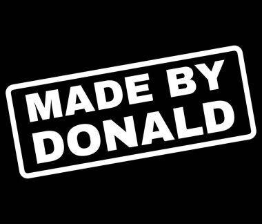 Donald Rubber Stamp vektör tarafından yapılan