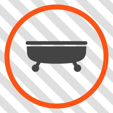 Küvet vektör simgesi