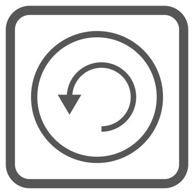 Bir çerçeve içinde CCW vektör simge döndürmek