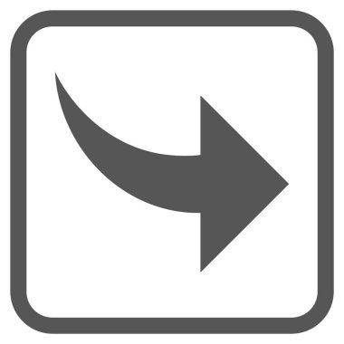 Vektör simgesi bir çerçeve içinde Yinele