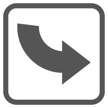 Bir çerçeve içinde CCW vektör simge döndürmek