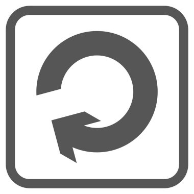 Vektör simgesi bir çerçeve içinde döndürme