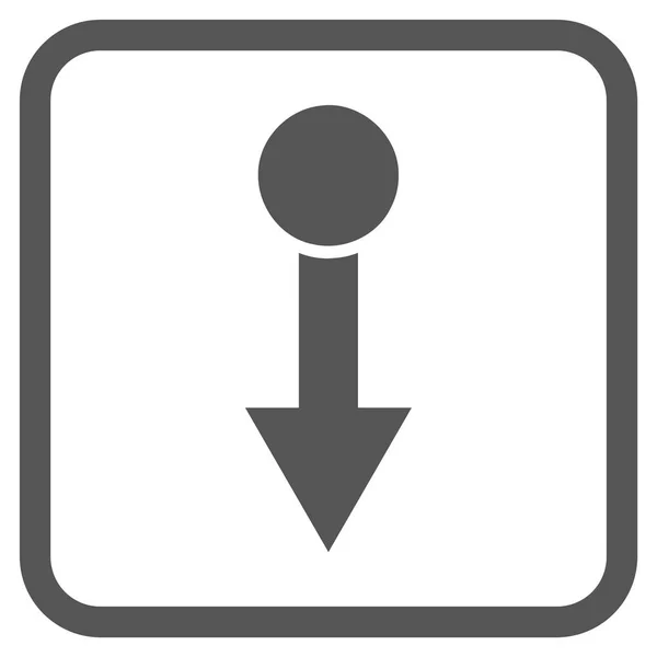 Strhnout vektorové ikony v rámečku — Stockový vektor