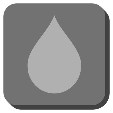 Yuvarlatılmış Kare vektör simge damla