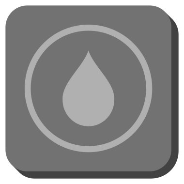 Yuvarlatılmış Kare vektör simge damla