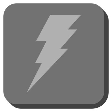 Yuvarlatılmış Kare vektör simge yürütmek