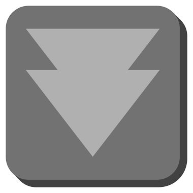 Yuvarlatılmış Kare vektör simgesi taşı