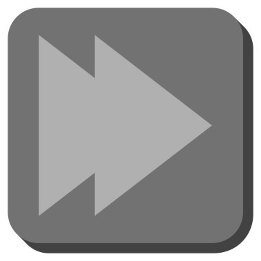 Kare vektör simgesi sağ yuvarlak taşı