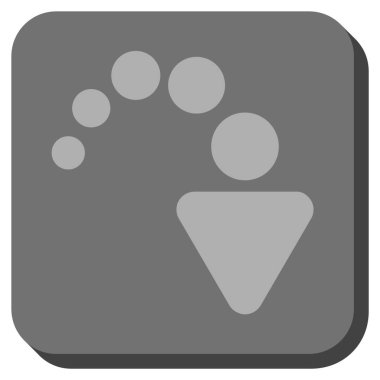 Yuvarlatılmış Kare vektör simge Yinele