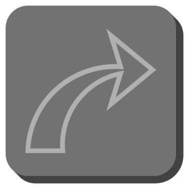 Yuvarlatılmış Kare vektör simge Yinele