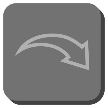 Yuvarlatılmış Kare vektör simge Yinele