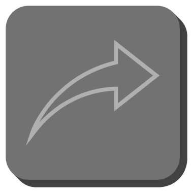 Yuvarlatılmış Kare vektör simge Yinele