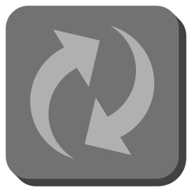 Yuvarlatılmış Kare vektör simge Yenile