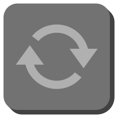 Yuvarlatılmış Kare vektör simge Yenile