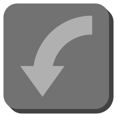 Yuvarlatılmış Kare vektör simgesi Döndür