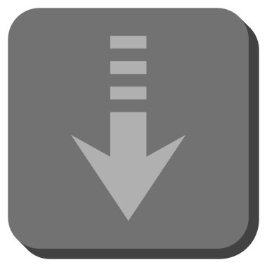 Yuvarlatılmış Kare vektör simgesi gönder