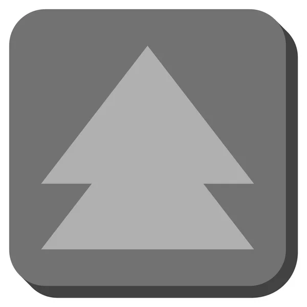 Subir Vector cuadrado redondeado icono — Archivo Imágenes Vectoriales