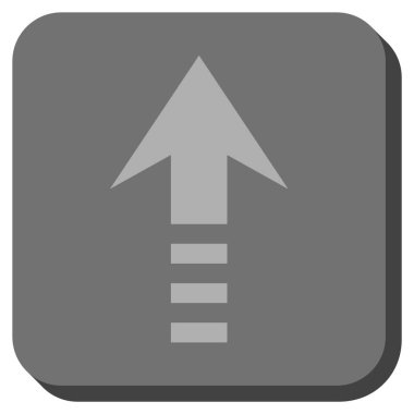 Yuvarlatılmış Kare vektör simge gönder