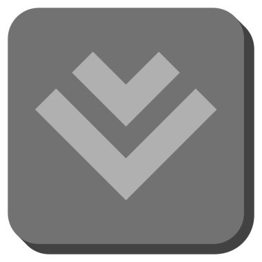 Yuvarlatılmış Kare vektör simgesi kaydır