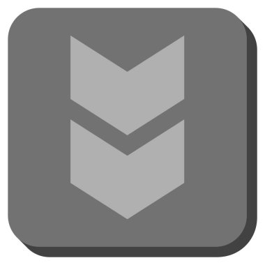 Yuvarlatılmış Kare vektör simgesi kaydır