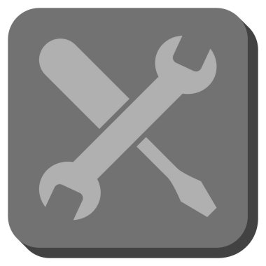 Yuvarlatılmış Kare vektör simge ayarlama