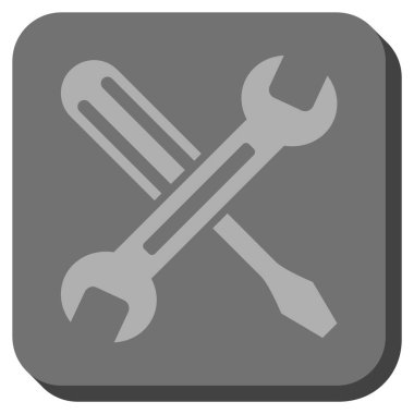 Yuvarlatılmış Kare vektör simge ayarlama