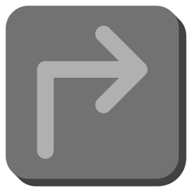 Doğru yuvarlatılmış kare vektör simge açmak