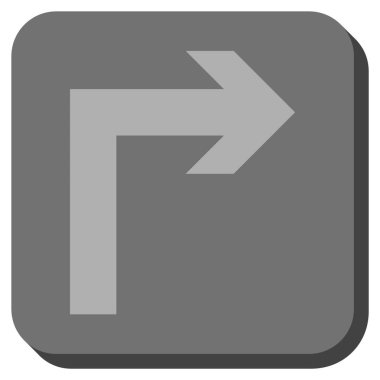 Doğru yuvarlatılmış kare vektör simge açmak