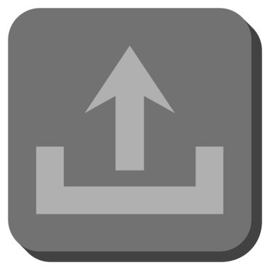 Yuvarlatılmış Kare vektör simge yüklemek