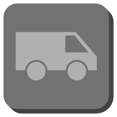 Van yuvarlatılmış kare vektör simgesi