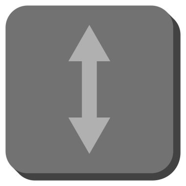 Dikey Çevir yuvarlatılmış kare vektör simgesi