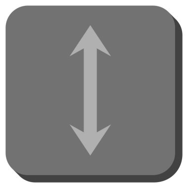 Dikey Çevir yuvarlatılmış kare vektör simgesi