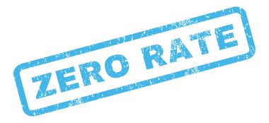 Sıfır oran lastik damgası