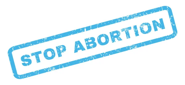 Selo de borracha Stop Abortion —  Vetores de Stock