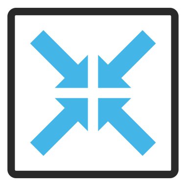 Basınç okları vektör simge çerçeveli